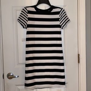 Striped T-shirt dress